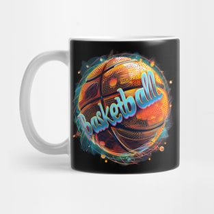 Basketball Graphic Abstract Mug